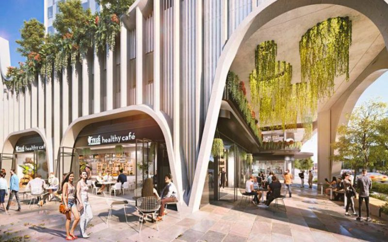 Four student housing towers to rise up round UNSW